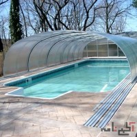 سقف پلی کربنات طلق دوجداره استخر پارکینگ سایبان آلاچیق گلخانه نورگیر