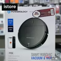 جاروبرقی هوشمند روبواکPowerology 2000pa 2600mAh مدل PPBCHA58