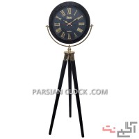 ساعت دیواری پایه دار طرح پاییز