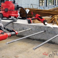 کاشت میلگرد و آرماتور در بتن