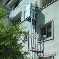 بالابر ساختمانی با کابین آلومینیومی