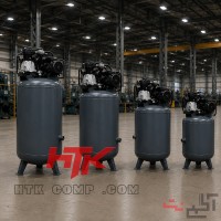 تولید کمپرسور پیستونی 3 اسب بخار ایستاده 300 لیتری