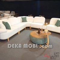 قیمت مبل ال پارچه تدی مدل پازلی