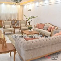 فروش مبل فرانسوی مدل 7 نفره