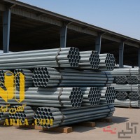لوله گالوانیزه سرد ضخامت 1.8mm سایز 6 اینچ